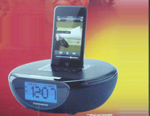 Docking Alarm clock for Iphone & ipod