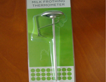 Milk frothing thermomter